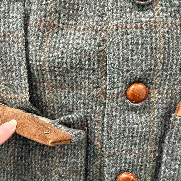 Vintage size 10 Ralph Lauren Women's Gray Tweed wool Jacket